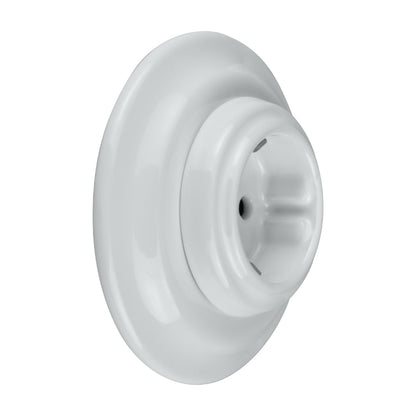 Porcelanowe Gniazdo Schuko, podtynkowe VINTAGE białe